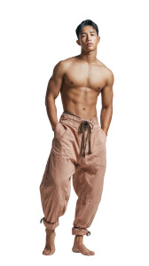 Asian Male Model V13 Vinyl Car Decal Sticker – Waterproof & UV-Resistant 8"