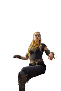 Viking Queen Portrait V2 Vinyl Car Decal Sticker – Waterproof & UV-Resistant 8"