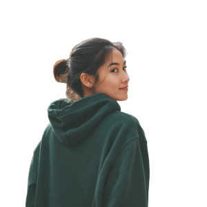 Filipina In Hoodie Vinyl Car Decal Sticker – Waterproof & UV-Resistant 8"