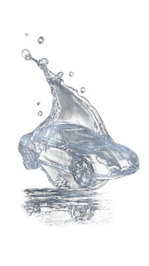 Water Car Drop Vinyl Car Decal Sticker – Waterproof & UV-Resistant 8"