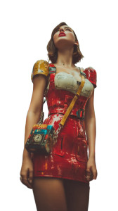 Cyberpunk Cosplayer Vinyl Car Decal Sticker – Waterproof & UV-Resistant 8"