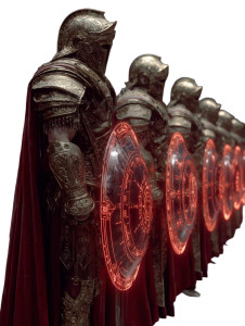 Futuristic Roman Centurions Vinyl Car Decal Sticker – Waterproof & UV-Resistant 8" Futuristic Roman Centurions Vinyl Car Decal Sticker – Waterproof & UV-Resistant 8"