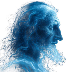 Holographic Leonardo Vinyl Car Decal Sticker – Waterproof & UV-Resistant 8"