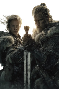 Viking Couple Poster Vinyl Car Decal Sticker – Waterproof & UV-Resistant 8"