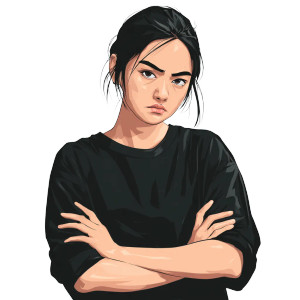 Angry Singaporean Teen Vinyl Car Decal Sticker – Waterproof & UV-Resistant 8" Angry Singaporean Teen Vinyl Car Decal Sticker – Waterproof & UV-Resistant 8"