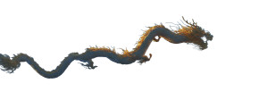 Chinese Dragon V12 Vinyl Car Decal Sticker – Waterproof & UV-Resistant 8"
