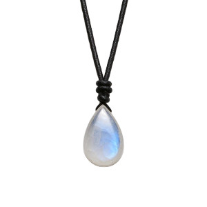 Moonstone Pendant Vinyl Car Decal Sticker – Waterproof & UV-Resistant 8"