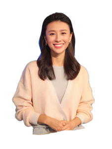 Chinese Female Anchor Vinyl Car Decal Sticker – Waterproof & UV-Resistant 8"