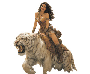 Prehistoric Rider Vinyl Car Decal Sticker – Waterproof & UV-Resistant 8"