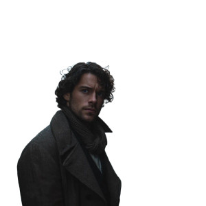 Brooding Man Lamplight Vinyl Car Decal Sticker – Waterproof & UV-Resistant 8"