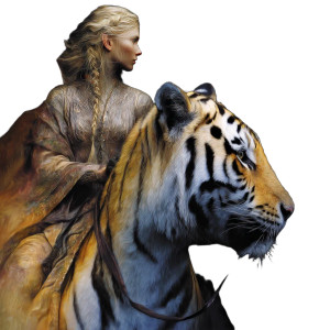 Elven Princess V8 Vinyl Car Decal Sticker – Waterproof & UV-Resistant 8"