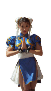 Chun Li Realistic Vinyl Car Decal Sticker – Waterproof & UV-Resistant 8"