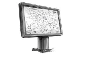 Interactive Map Kiosk Vinyl Car Decal Sticker – Waterproof & UV-Resistant 8"