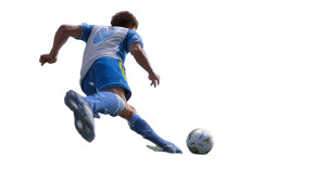 Soccer Game Action Vinyl Car Decal Sticker – Waterproof & UV-Resistant 8"