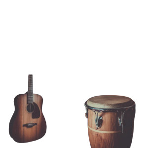 Vintage Musical Instruments Vinyl Car Decal Sticker – Waterproof & UV-Resistant 8"