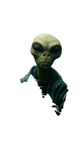 Alien In Cannabis Vinyl Car Decal Sticker – Waterproof & UV-Resistant 8" Alien In Cannabis Vinyl Car Decal Sticker – Waterproof & UV-Resistant 8"