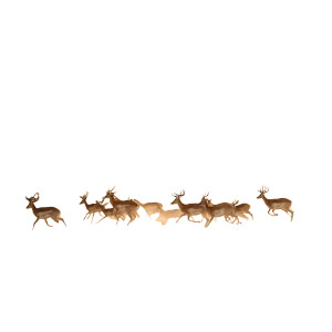 Running Deer Herd Vinyl Car Decal Sticker – Waterproof & UV-Resistant 8" Running Deer Herd Vinyl Car Decal Sticker – Waterproof & UV-Resistant 8"
