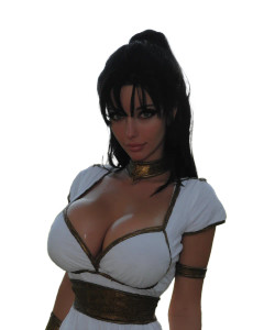 Anime Warrior Cosplayer V2 Vinyl Car Decal Sticker – Waterproof & UV-Resistant 8"