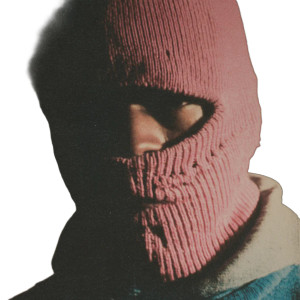 Pink Mask Guy Vinyl Car Decal Sticker – Waterproof & UV-Resistant 8"