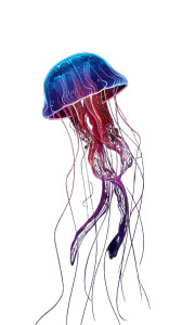Psychedelic Jellyfish Vinyl Car Decal Sticker – Waterproof & UV-Resistant 8" Psychedelic Jellyfish Vinyl Car Decal Sticker – Waterproof & UV-Resistant 8"