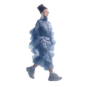 Futuristic Fashion Model V47 Vinyl Car Decal Sticker – Waterproof & UV-Resistant 8"