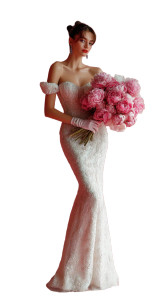Wedding Model Vinyl Car Decal Sticker – Waterproof & UV-Resistant 8"