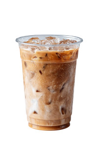 Iced Latte Cup Vinyl Car Decal Sticker – Waterproof & UV-Resistant 8"