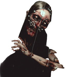 Haunted Marionette Vinyl Car Decal Sticker – Waterproof & UV-Resistant 8"