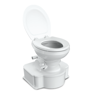 Sierra Marine White Portable Toilet | 6.5 Gallon Tank | Pedal Flush | Elongated Seat | Durable & Easy to Clean Sierra Marine White Portable Toilet | 6.5 Gallon Tank | Pedal Flush | Elongated Seat | Durable & Easy to Clean