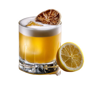 Whiskey Sour Vinyl Car Decal Sticker – Waterproof & UV-Resistant 8"