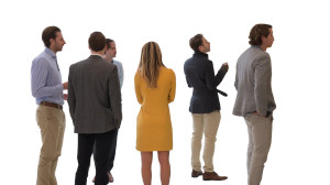 Business Team Brainstorming V2 Vinyl Car Decal Sticker – Waterproof & UV-Resistant 8"