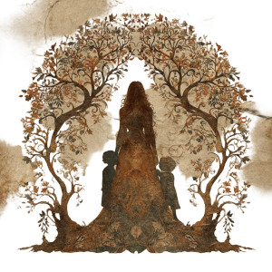 Gothic Tree Of Life Vinyl Car Decal Sticker – Waterproof & UV-Resistant 8"