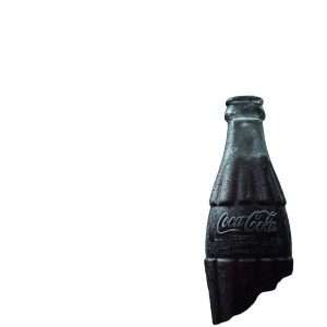 Steaming Coca-Cola Bottle Vinyl Car Decal Sticker – Waterproof & UV-Resistant 8"