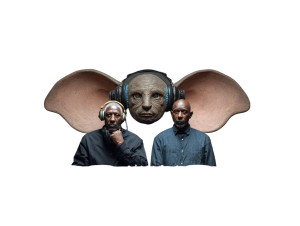 Dj With Giant Ears Vinyl Car Decal Sticker – Waterproof & UV-Resistant 8"