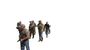 Militia Formation Vinyl Car Decal Sticker – Waterproof & UV-Resistant 8"