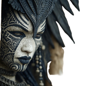 Maori Vinyl Car Decal Sticker – Waterproof & UV-Resistant 8"