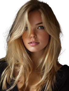 Blonde Model Portrait V12 Vinyl Car Decal Sticker – Waterproof & UV-Resistant Blonde Model Portrait V12 Vinyl Car Decal Sticker – Waterproof & UV-Resistant