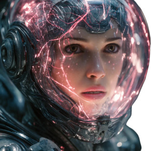 Futuristic Space Woman V3 Vinyl Car Decal Sticker – Waterproof & UV-Resistant Futuristic Space Woman V3 Vinyl Car Decal Sticker – Waterproof & UV-Resistant