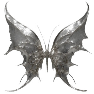 Chrome Butterfly Wings Vinyl Car Decal Sticker – Waterproof & UV-Resistant Chrome Butterfly Wings Vinyl Car Decal Sticker – Waterproof & UV-Resistant