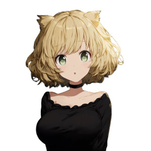 Blonde Cat-Eared Girl Vinyl Car Decal Sticker – Waterproof & UV-Resistant Blonde Cat-Eared Girl Vinyl Car Decal Sticker – Waterproof & UV-Resistant