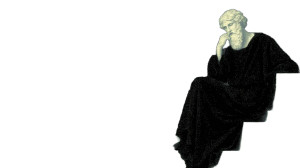 Thoughtful Philosopher Vinyl Car Decal Sticker – Waterproof & UV-Resistant Thoughtful Philosopher Vinyl Car Decal Sticker – Waterproof & UV-Resistant