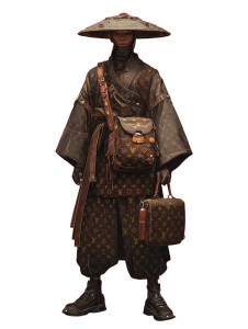 Cyber Punk Monk Vinyl Car Decal Sticker – Waterproof & UV-Resistant 