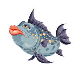 Cartoon Dean Fish V2 Vinyl Car Decal Sticker – Waterproof & UV-Resistant Cartoon Dean Fish V2 Vinyl Car Decal Sticker – Waterproof & UV-Resistant