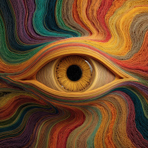 Trippy Rainbow Eye Vinyl Car Decal Sticker – Waterproof & UV-Resistant Trippy Rainbow Eye Vinyl Car Decal Sticker – Waterproof & UV-Resistant