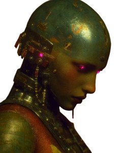 Ai Humanoid Portrait Vinyl Car Decal Sticker – Waterproof & UV-Resistant  Ai Humanoid Portrait Vinyl Car Decal Sticker – Waterproof & UV-Resistant