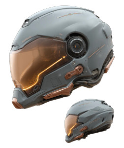 Futuristic Police Helmet Vinyl Car Decal Sticker – Waterproof & UV-Resistant Futuristic Police Helmet Vinyl Car Decal Sticker – Waterproof & UV-Resistant
