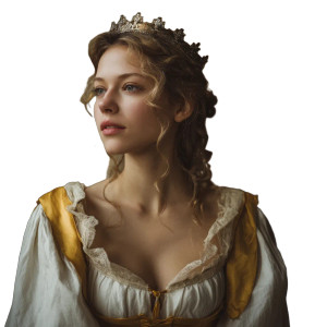 Medieval Queen V2 Vinyl Car Decal Sticker – Waterproof & UV-Resistant 