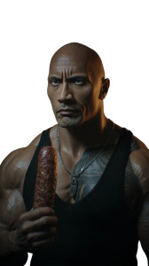 Dwayne Johnson Sausage Vinyl Car Decal Sticker – Waterproof & UV-Resistant Dwayne Johnson Sausage Vinyl Car Decal Sticker – Waterproof & UV-Resistant