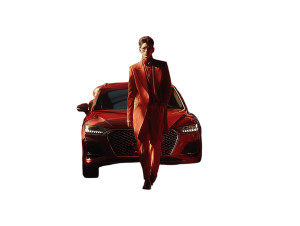 Fashion Runway Moment Vinyl Car Decal Sticker – Waterproof & UV-Resistant Fashion Runway Moment Vinyl Car Decal Sticker – Waterproof & UV-Resistant