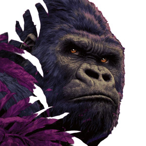 Cartoon Gorilla Vinyl Car Decal Sticker – Waterproof & UV-Resistant Cartoon Gorilla Vinyl Car Decal Sticker – Waterproof & UV-Resistant